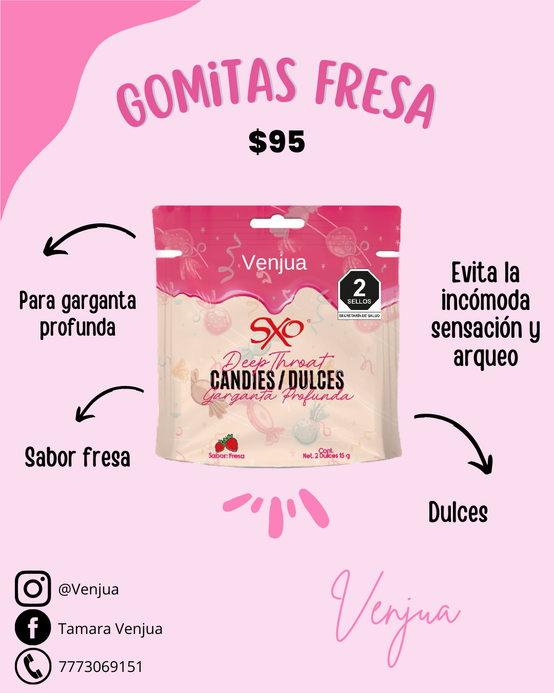 GOMITAS FRESA