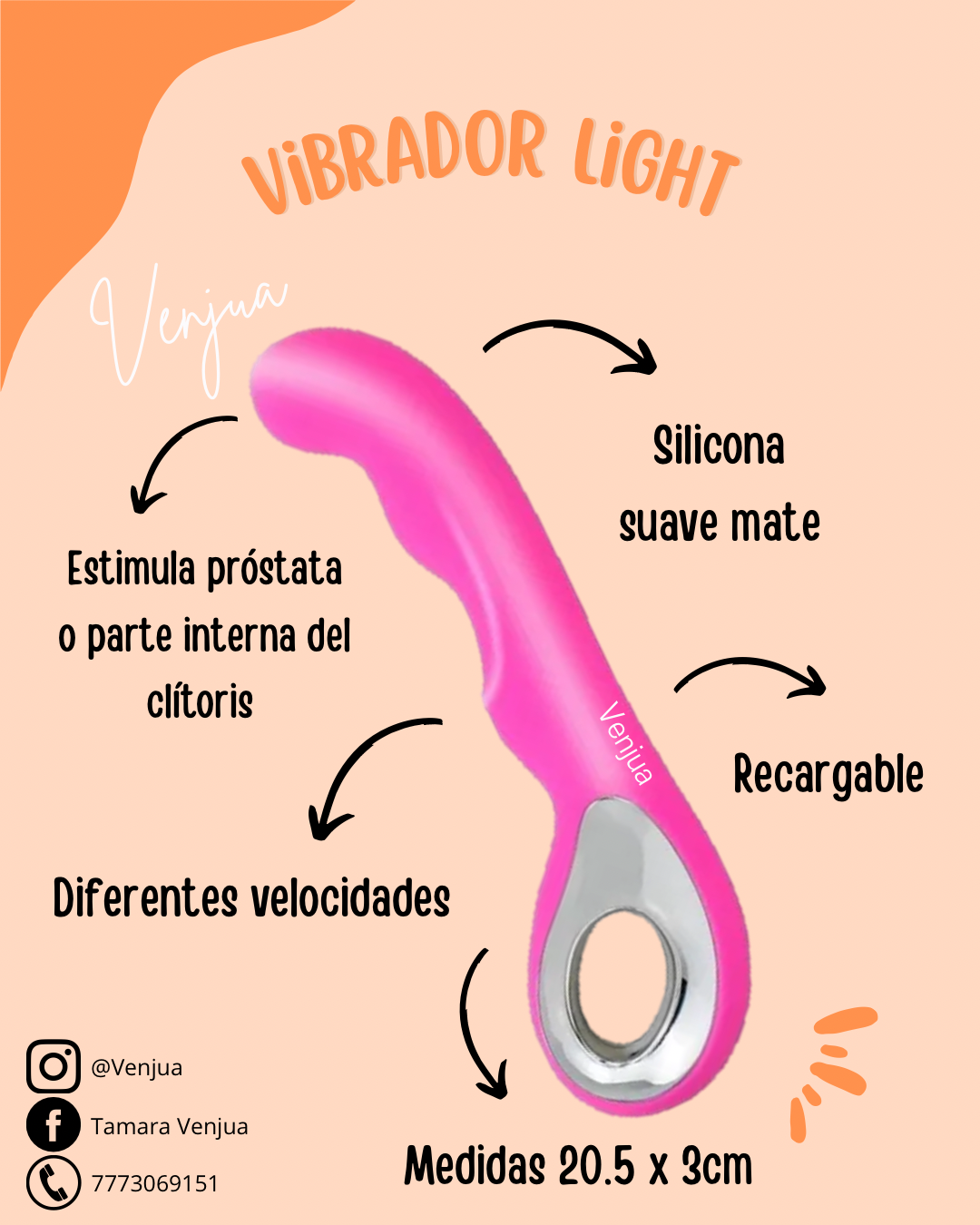 VIBRADOR LIGHT