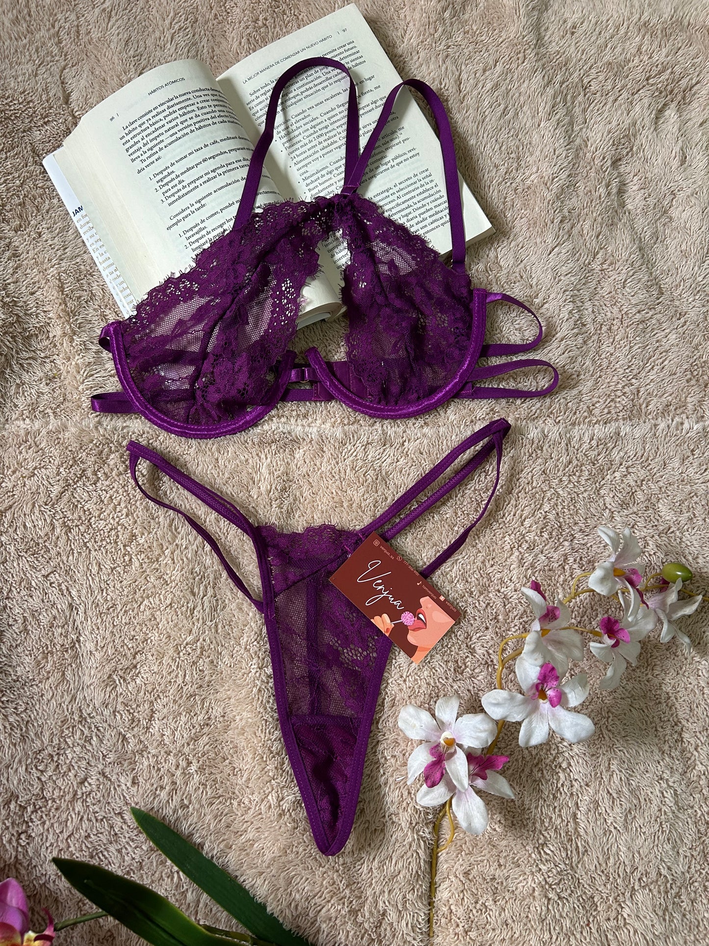 Conjunto Orquídea