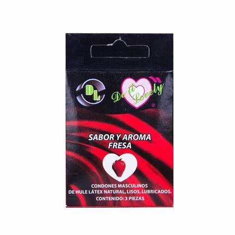 Preservativo de fresa