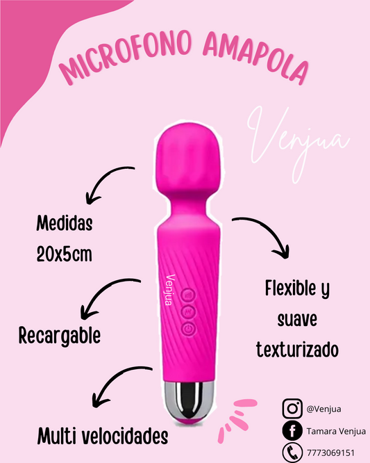 MICRÓFONO AMAPOLA