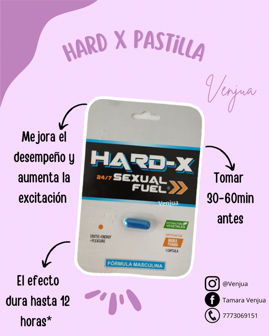 HARD X PASTILLAS