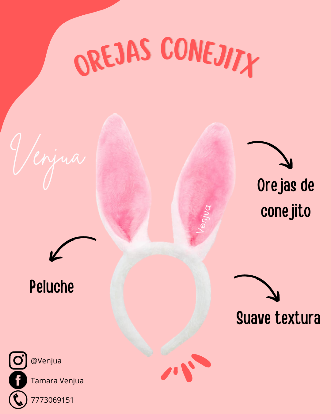 OREJAS CONEJITX